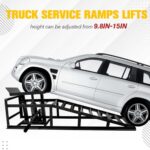 Heavy-Duty Car Ramps 12000LBS, 2-Pack Adjustable Height Portable Vehicle Lift Ramps - Image 3