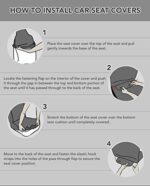 Bloody Horror Halloween Car Seat Covers Red Crime Scene Universal Fit - Image 4