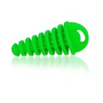 Motorcycle Exhaust Wash Plug Set Green 0.6"-1.5" w/ Streamer Seal - Image 4