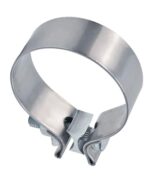 Bylikeho Stainless Steel Exhaust Clamp, 1.75" - 3.5" Narrow Band Muffler Clamp