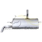 Stainless Cat-Back Exhaust Kit for GMC Terrain Chevy Equinox 2.4L 10-17 - Image 6