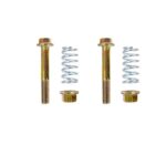 Rwraps M10-1.25 x 67mm Exhaust Spring Bolt & Nut kit,Class 10.9 Replacement Exhaust Bolt and Spring Hardware Kit (2)