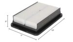 FRAM CA12057 Engine Air Filter – Easy Install, Advanced Protection - Image 8