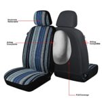 AKAUTO Baja Saddle Blanket Seat Covers Set with Wheel Cover & Pads - Image 4