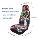 Overlord Anime Car Seat Covers Set of 2 – Universal Fit, Black - Image 4