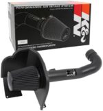 K&N Cold Air Intake Kit: High Performance, Guaranteed to Increase Horsepower: Fits 2014-2020 Chevy/GMC/Cadillac (Silverado 1500, Suburban, Tahoe, Sierra 1500, Yukon, Yukon Denali, Escalade) 71-3082