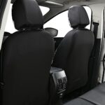 Black & Cow Print Synthetic Leather Car Seat Covers Set – Stylish, Easy Fit - Image 4