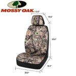 Mossy Oak Low Back Camo Seat Covers - Cotton Twill, Airbag Safe, Universal Fit - Image 6
