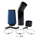 Oiled Cold Air Intake 7.3 Diesel Kit Air Intake Pipe With Oiled Filter Replacement For Ford F250 F350 F450 Super Duty 7.3L Powerstroke Diesel (1999.5-2000 2001 2002 2003)