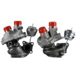 INGKAN 53039880469 Left & Right Turbo Turbocharger DL3E6C879AD DL3E6K682AE Fits for 2013-2016 F150 Pickup Expedition Transit Navigator 3.5L Turbocharger Turbo Replacement Aftermarket Parts