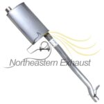 Stainless Cat-Back Exhaust Kit for GMC Terrain Chevy Equinox 2.4L 10-17 - Image 3