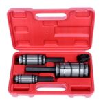 ROADFAR 3 Pcs Tail Pipe Expander Kit 1-1/18" to 3-1/2" Tail Pipe Spreader Tool Set Compatible With Most Cars and Trucks