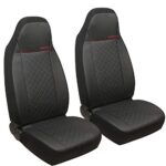 car seat covers attached head rest