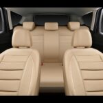 Luxury Beige Leather Car Seat Covers Full Set – Waterproof & Airbag Safe - Image 7