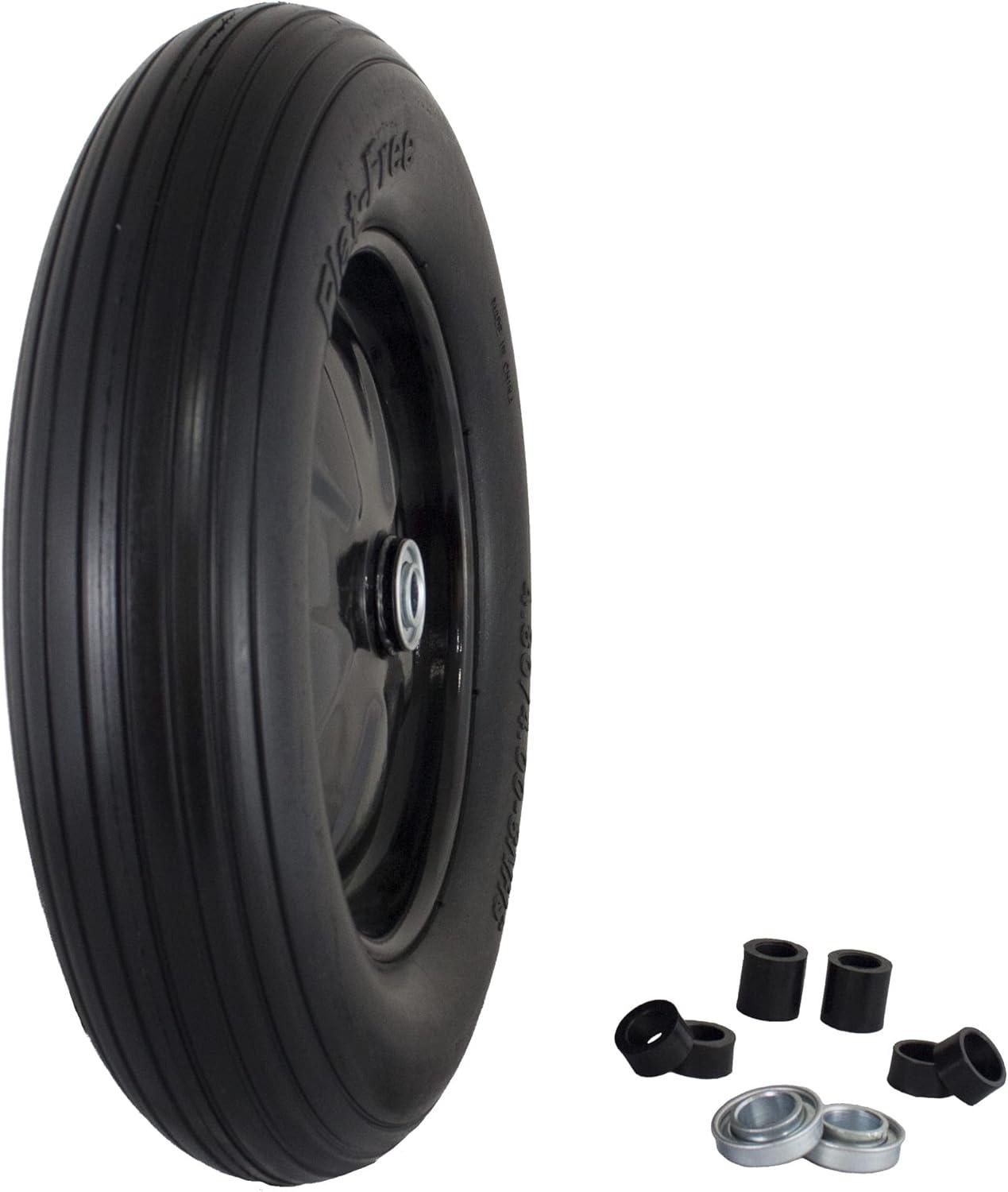Upgrade Our Lawn Gear: Flat Free 4.80/4.00-8 Tire Assembly