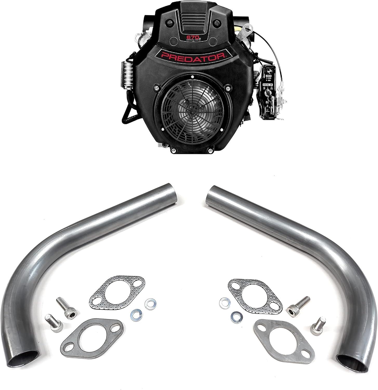 Unleash Power: Custom Exhaust for Predator 670cc Engines!