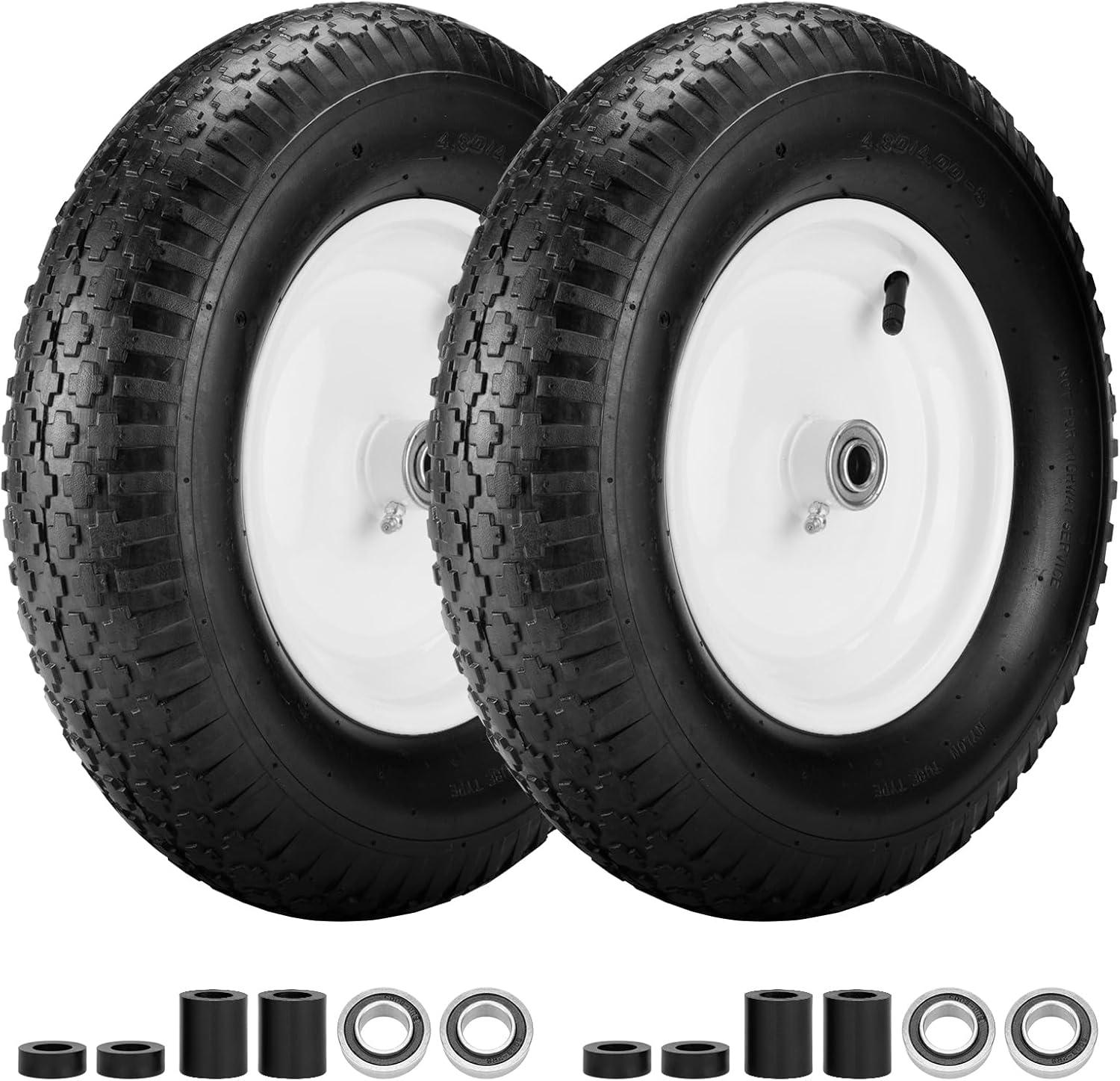 Discover Our Heavy-Duty 4.80/4.00-8 Tire & Inner Tube Set!