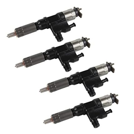 4PCS 4HK1, 5.2L Fuel Injectors 095000-5471 8-98151837-0 086547479165 2001-07 Compatible With Isuzu NPR NPR-HD Diesel Engine Parts
