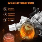TOPAZ Turbocharger Kit for Chevy Cruze Sonic Trax Buick Encore 1.4L - Image 5