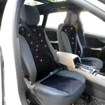 Luxury Bling Velvet Car Seat Covers for Women – Full Set, Universal Fit - Image 7