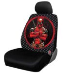 Deadpool Marvel Seat Covers | Comic Superhero Auto Interior Protection Pair - Image 2