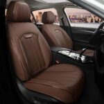 car seat covers dark brown