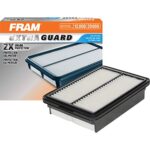FRAM Extra Guard Rectangular Panel Engine Air Filter Replacement, Easy Install w/Advanced Engine Protection and Optimal Performance, CA12057