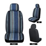 AKAUTO Baja Saddle Blanket Seat Covers Set with Wheel Cover & Pads - Image 8