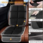 Ultimate Car Seat Protector: Waterproof, Non-Slip Seat Cover with Organizer (2 Pack) - Image 3