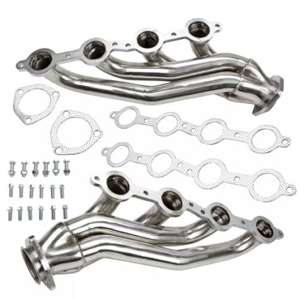 Stainless Steel Exhaust Headers for Chevy LS LS2 LS3 LS6 LS7, Chevelle, Camaro, Nova, Firebird, 4.8L, 5.3L, 5.7L, 6.2L