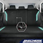 Skechers Memory Foam Car Seat Covers Full Set – Air Mesh, Green - Image 3