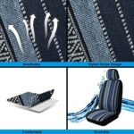 AKAUTO Baja Saddle Blanket Seat Covers Set with Wheel Cover & Pads - Image 6