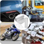 Coloch 15x39 Heat Shield Wrap – Aluminum Exhaust Barrier with Ties - Image 8