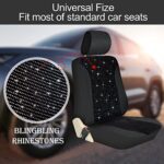 Luxury Bling Velvet Car Seat Covers for Women – Full Set, Universal Fit - Image 5