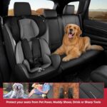 Luxury Leather Seat Covers for Jeep Grand Cherokee 2011-2021, Black - Image 6