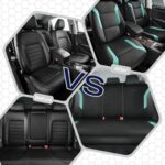 Skechers Memory Foam Car Seat Covers Full Set – Air Mesh, Green - Image 7