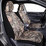 Mossy Oak Low Back Camo Seat Covers - Cotton Twill, Airbag Safe, Universal Fit - Image 2
