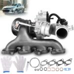 TOPAZ 667-203 Complete Turbo Turbocharger with Gasket Kit Compatible with Chevy Chevrolet Cruze 2011-2019 Sonic 2012-2020 Trax 2013-2021 Buick Encore 2013-2021 1.4L 55565353