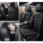 Infiniti QX60 Leather Seat Covers 2014-2023 Waterproof Premium Black Comfort - Image 2