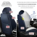 Infiniti QX60 Leather Seat Covers 2014-2023 Waterproof Premium Black Comfort - Image 4