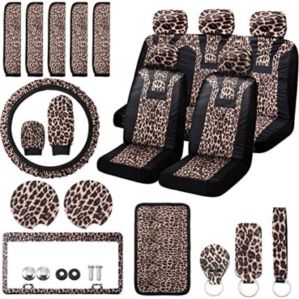 car seat covers cheetah print
