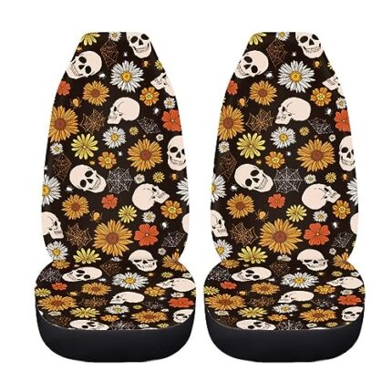 car seat covers gothic