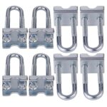 8 Pack Adjustable Coil Spring Lowering-Leveling Clamp Kit -Coil Spring Stabilizes Set for Car Coil Spring Suspension