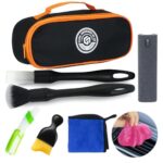 8PCS Car Interior Detailing Kit, Dash Duster for Car Interior Detail Brush with Car Cleaning Gel Automotive Detailing Supplies Kit for Auto, Truck, SUV, RV - Car Gifts for Women