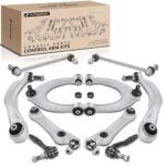 A-Premium Set of 10, Front Lower Forward Rearward & Upper Control Arm, Sway Bar Link, Outer Tie Rod End, Compatible with BMW - 2011-2019 - 528i 535d 535i 550i 640i 650i ActiveHybrid 5, RWD Only