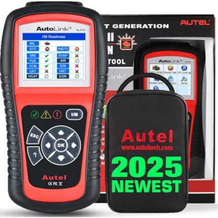 Autel AutoLink AL519 OBD2 Scanner Enhanced Mode 6 Car Diagnostic Tool Check Engine Code Reader CAN Scan Tool, Advanced Ver. of AL319