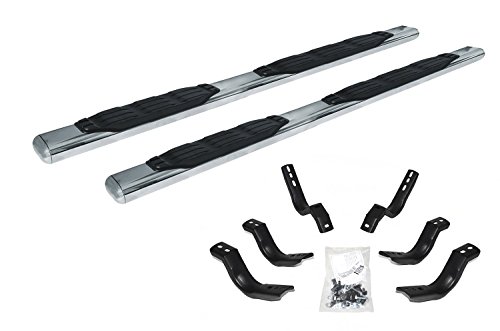Big Country Truck Accessories 104324876 4 in. Fusion Side Bars Big Country Truck Accessories 104324876 4 in. Fusion Side Bars Kit 87 in. Long Incl. Brackets Polished Stainless Steel