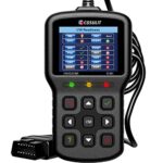 CGSULIT Car Code Reader SC301 OBD2 Scanner with Smog Check & Check Engine Light Reset, Read/Clear Error Code, Live Data, DTC Lookup, On-Board Monitor Test, Diagnostic Scan Tool for Cars After 1996