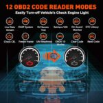 CGSULIT SC204 OBD2 Scanner Check Engine Code Reader with Reset - Image 2