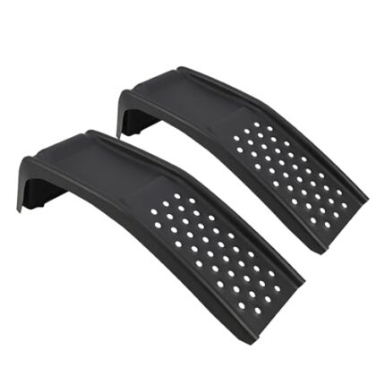 Car Ramps Set 8000lbs Auto Ramp, Set of 2 Ramps (Black, 36.42" L x 13.39" W x 11.81" H)